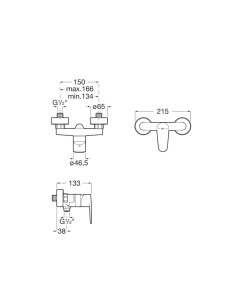 Grifo ducha Victoria Plus ROCA 2